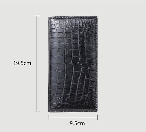 Men's Leather Long Wallet